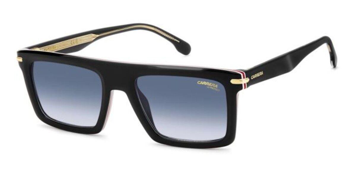 Carrera 364/S OIT/08, Black frame, Gradient Dark Blue lenses