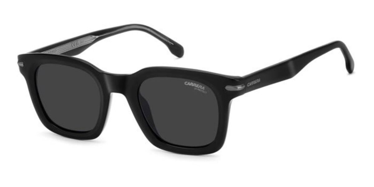 Carrera 365/S ANS/IR, Black frame, Solid Dark Grey lenses