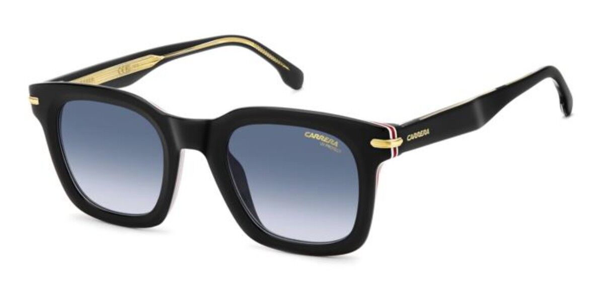 Carrera 365/S OIT/08, Black frame, Gradient Dark Blue lenses