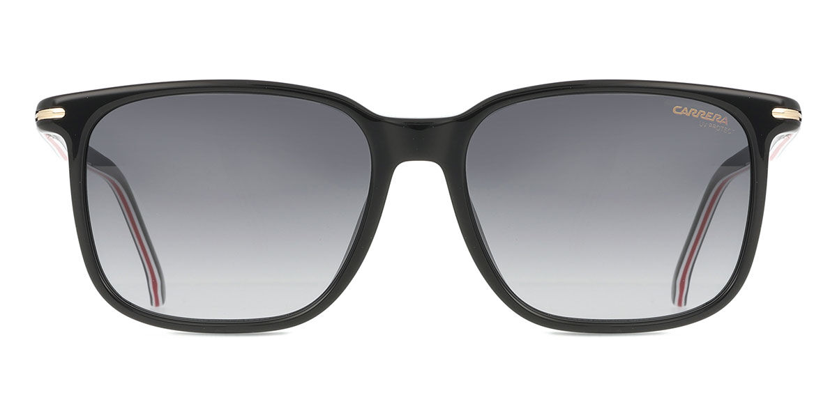 Carrera 367/S OIT/9O, Black frame, Gradient Dark Grey lenses