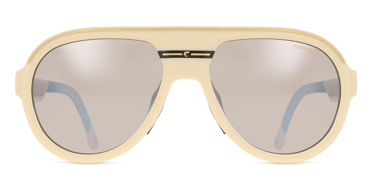 Carrera C SPORT 09/S BGH/T4, Brown frame, Brown Silver Flash Mirror lenses