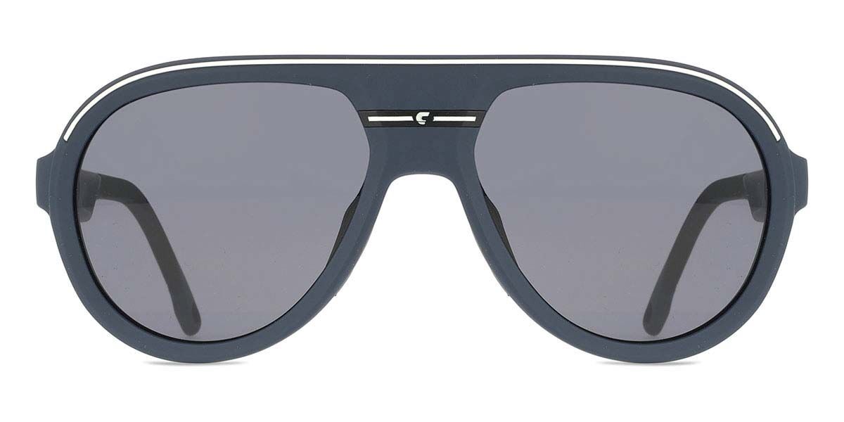 Carrera C SPORT 09/S FLL/IR, Blue frame, Solid Dark Grey lenses