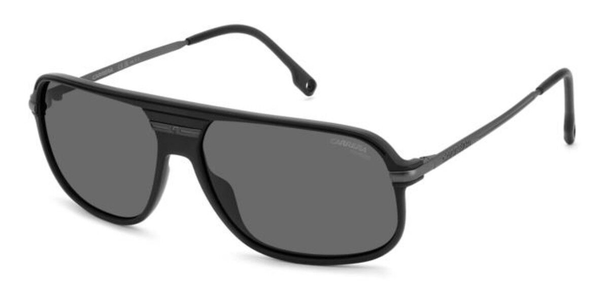 Carrera C SPORT 10/S Polarized RZZ/M9, Black frame, Solid Grey lenses