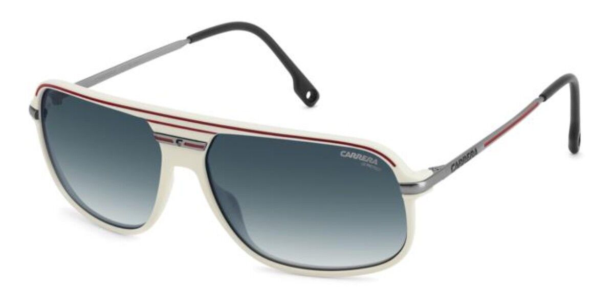 Carrera C SPORT 10/S SZJ/08, White frame, Gradient Dark Blue lenses