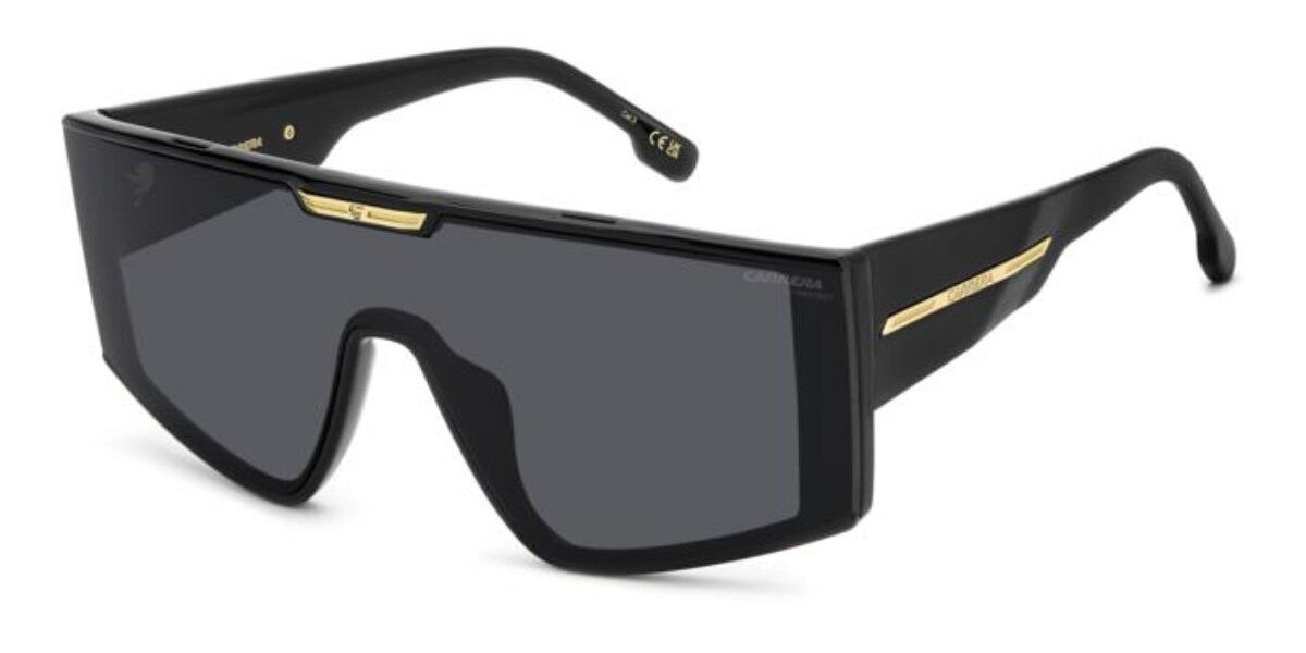 Carrera VICTORY C 18/S 807/IR, Black frame, Solid Dark Grey lenses