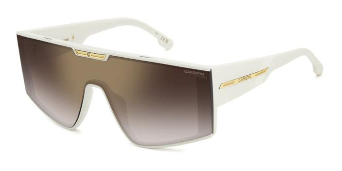 Carrera VICTORY C 18/S SZJ/YK, White frame, Gradient Burgundy Gold Mirror lenses