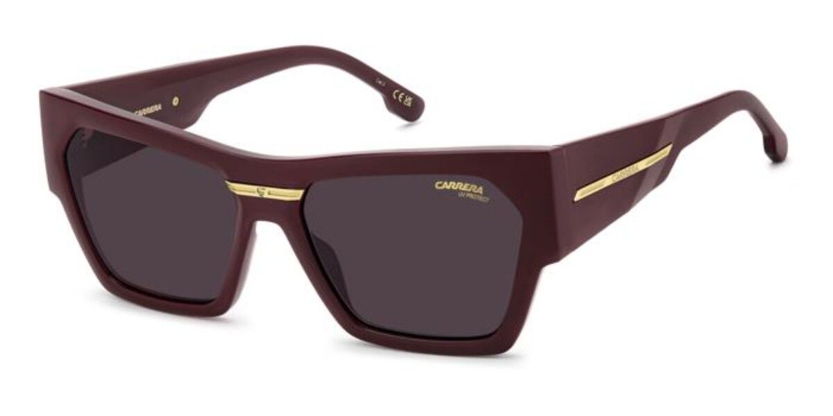 Carrera VICTORY C 19/S LHF/K2, Burgundy frame, Mauve Purple lenses