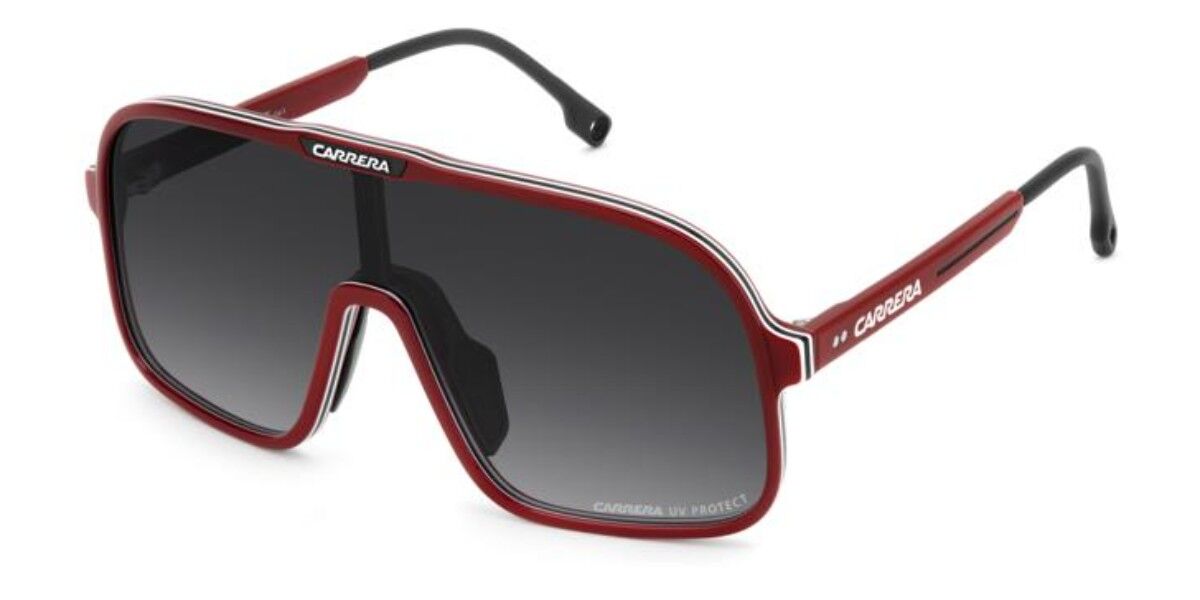 Carrera C SPORT 11/S C9A/9O, Red frame, Gradient Dark Grey lenses