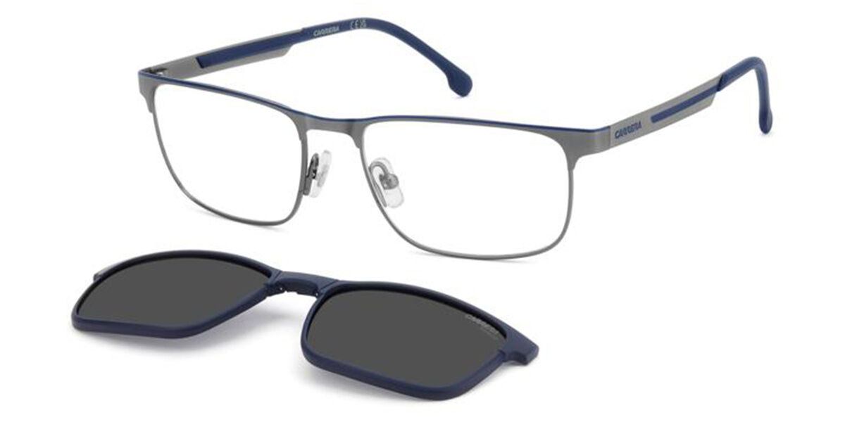 Carrera CA 8921/C with Clip-On V6D/M9, Silver frame