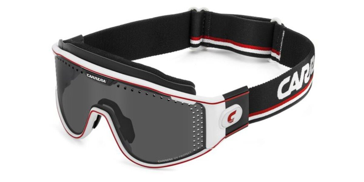 Carrera CA TRANSFORMA 6HT/IR, White frame, Solid Dark Grey lenses