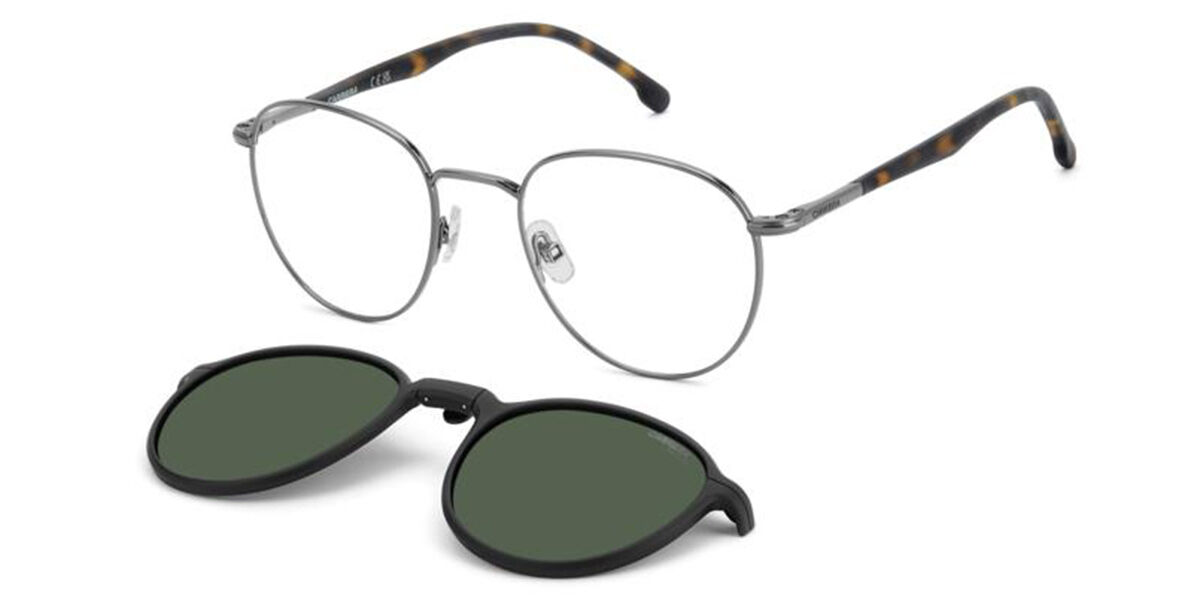 Carrera CA 368/C with Clip-On CAG/UC, Silver frame