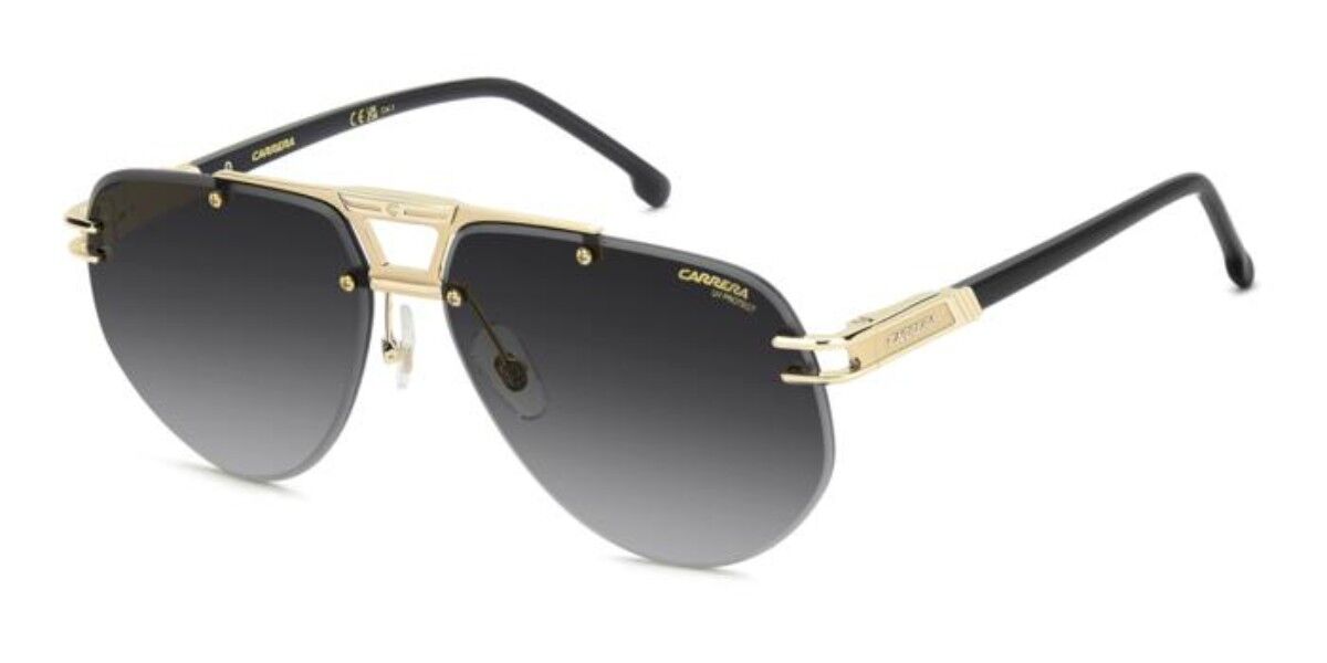 Carrera 1087/S RHL/9O, Gold frame, Gradient Dark Grey lenses