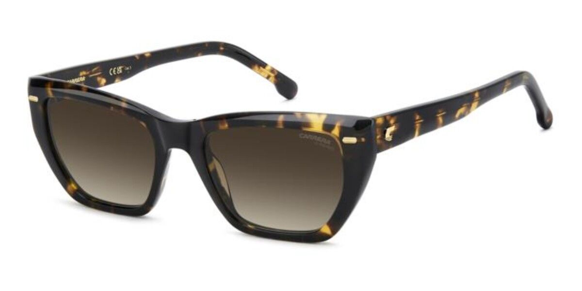 Carrera 3081/S 086/HA, Tortoiseshell frame, Gradient Dark Brown lenses