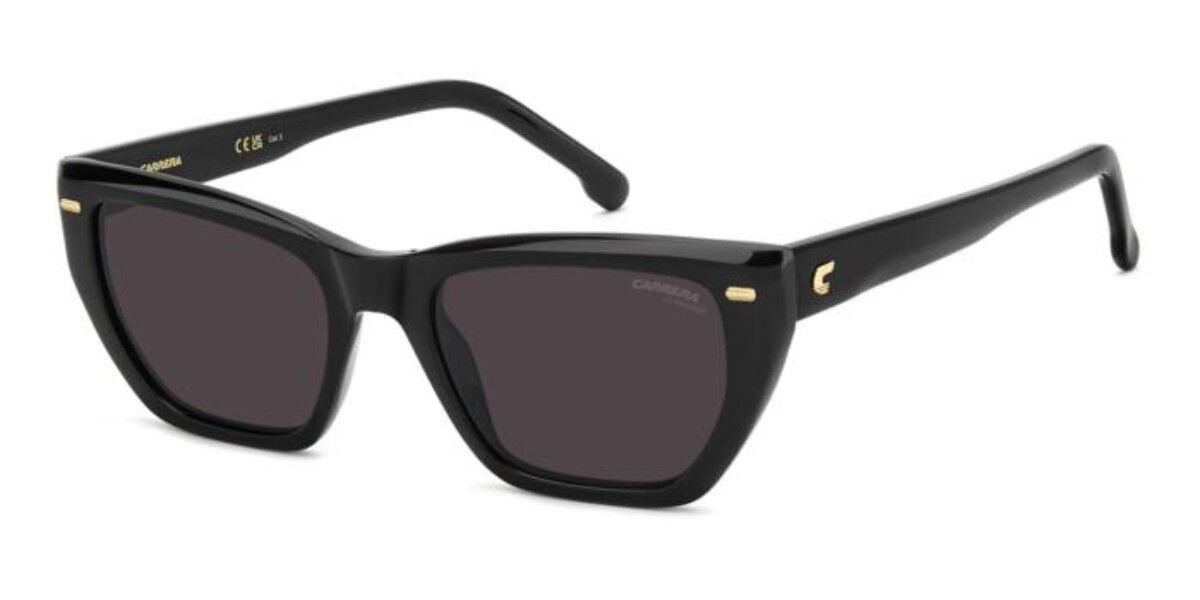Carrera 3081/S 807/K2, Black frame, Mauve Purple lenses