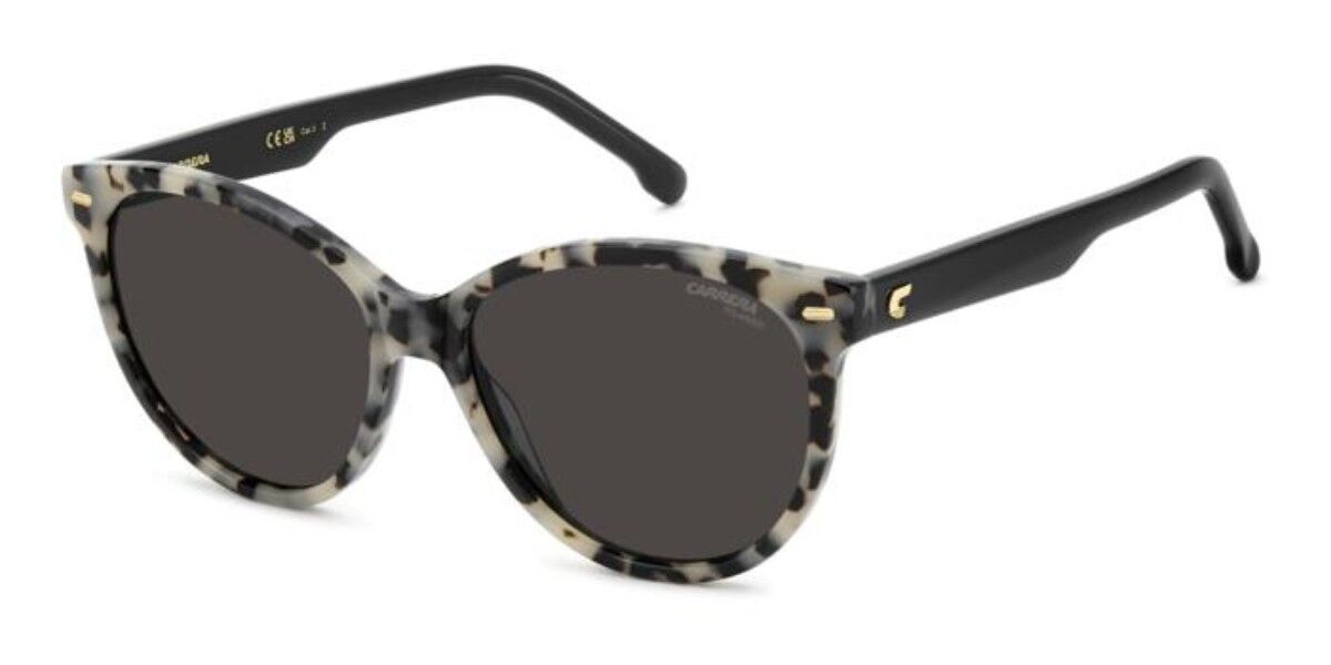 Carrera 3084/S Polarized AHF/M9, Tortoiseshell frame, Solid Grey lenses