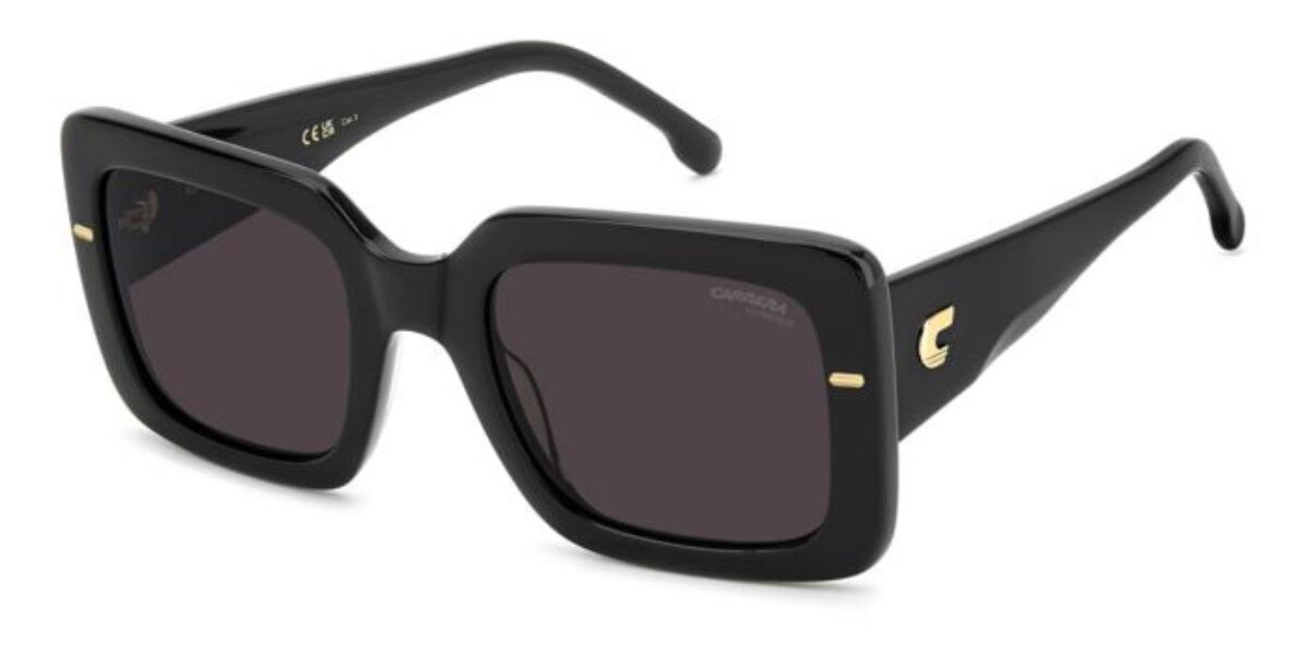 Carrera 3085/S 807/K2, Black frame, Mauve Purple lenses
