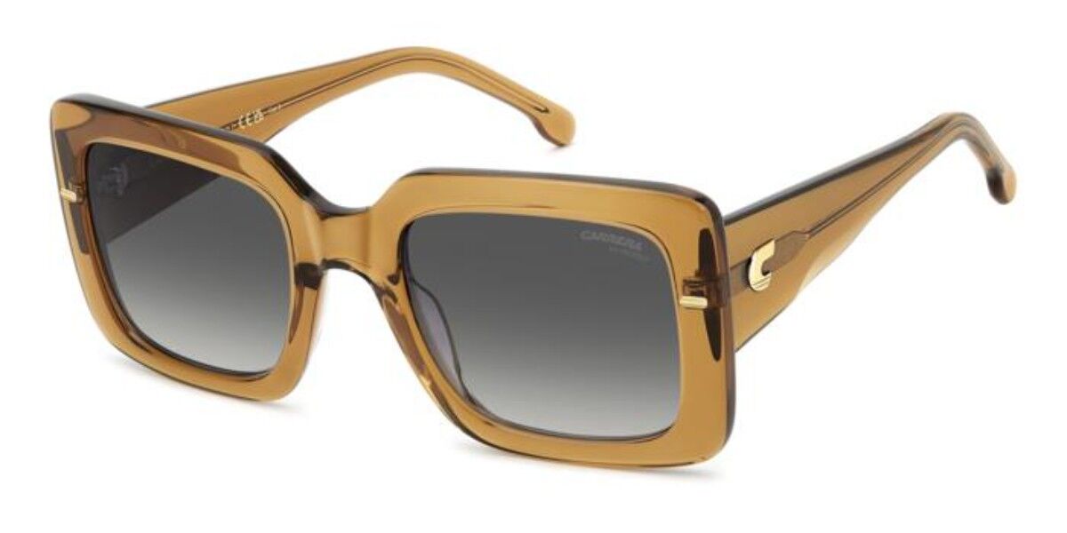 Carrera 3085/S FMP/9O, Yellow frame, Gradient Dark Grey lenses