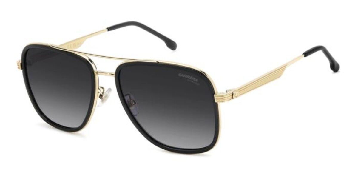 Carrera 3089/S 807/9O, Black frame, Gradient Dark Grey lenses
