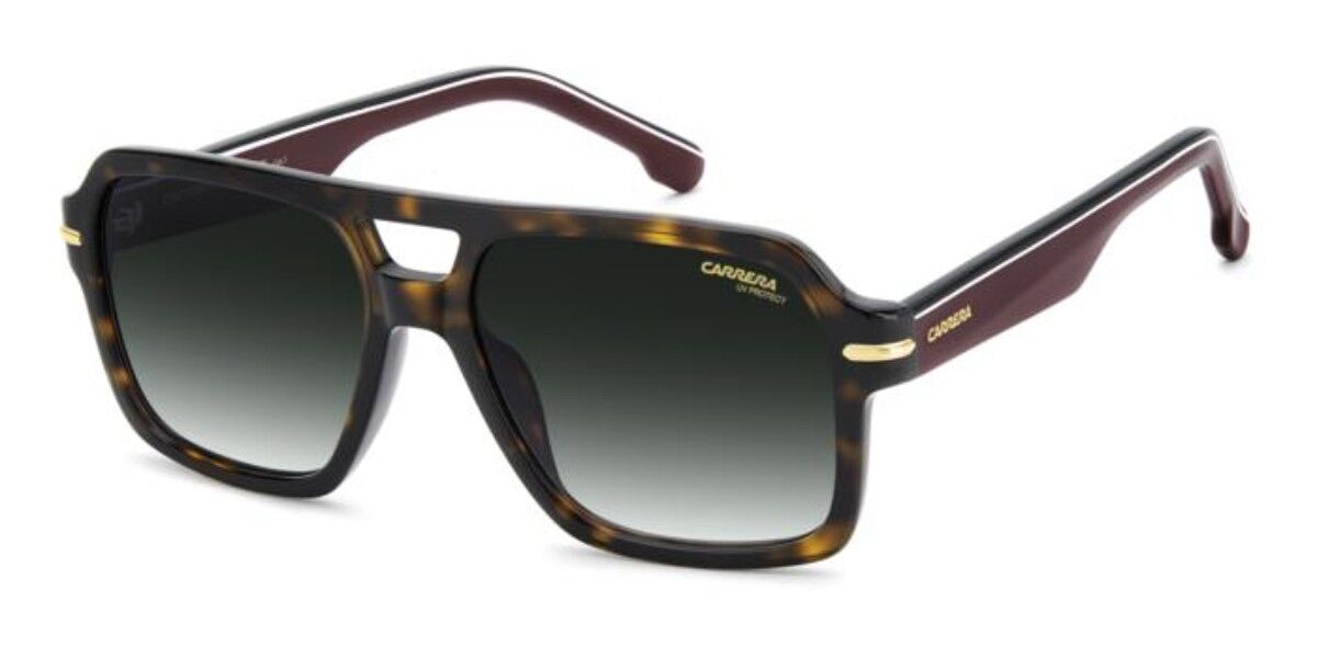 Carrera 377/S 086/9K, Tortoiseshell frame, Gradient Dark Green lenses
