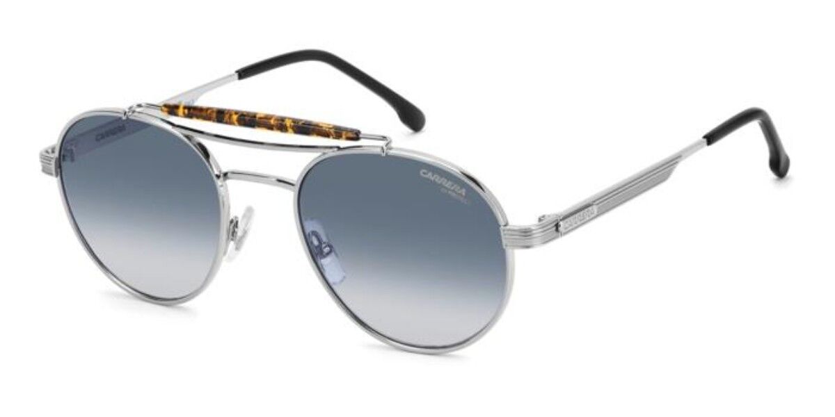 Carrera 381/S 31Z/08, Silver frame, Gradient Dark Blue lenses