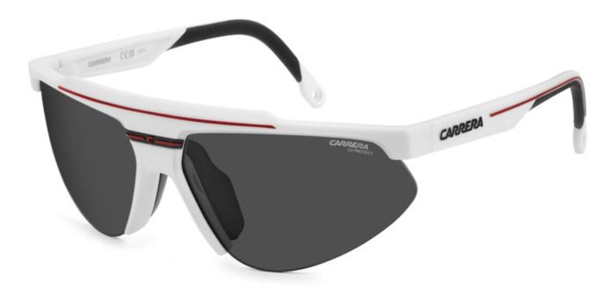 Carrera C SPORT 15/S 6HT/IR, White frame, Solid Dark Grey lenses