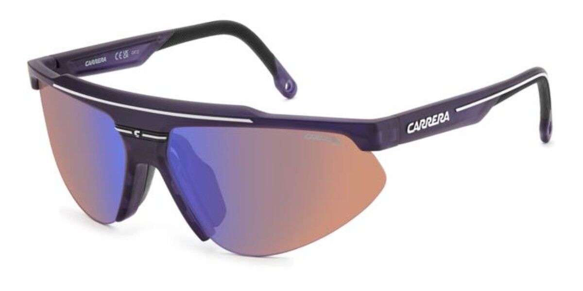 Carrera C SPORT 15/S 1JZ/HP, Purple frame, Brown Blue lenses