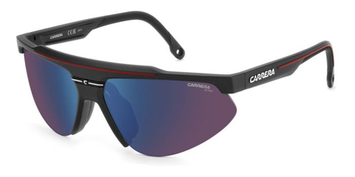 Carrera C SPORT 15/S BLX/MG, Black frame, Purple Blue lenses