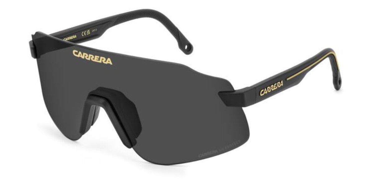 Carrera C SPORT 16/S 003/IR, Black frame, Solid Dark Grey lenses