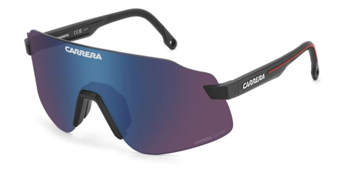 Carrera C SPORT 16/S BLX/MG, Black frame, Purple Blue lenses