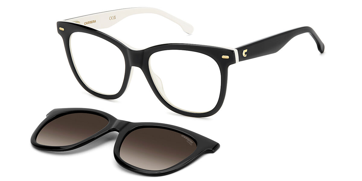 Carrera CA 3098/C with Clip-On 80S/LA, Black frame