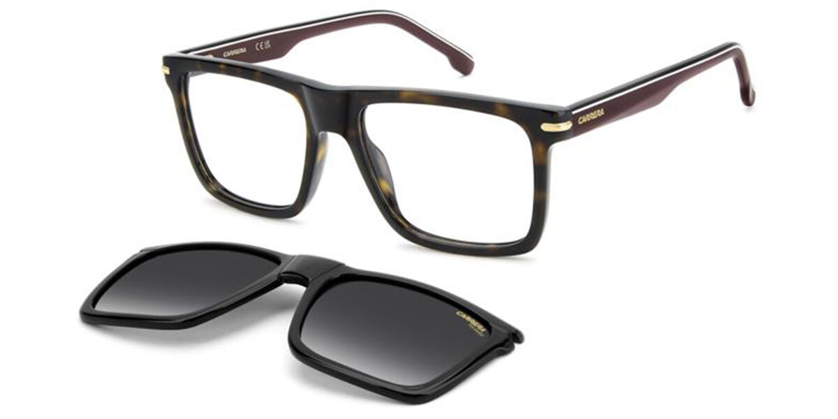 Carrera CA 387/C with Clip-On 086/WJ, Tortoiseshell frame