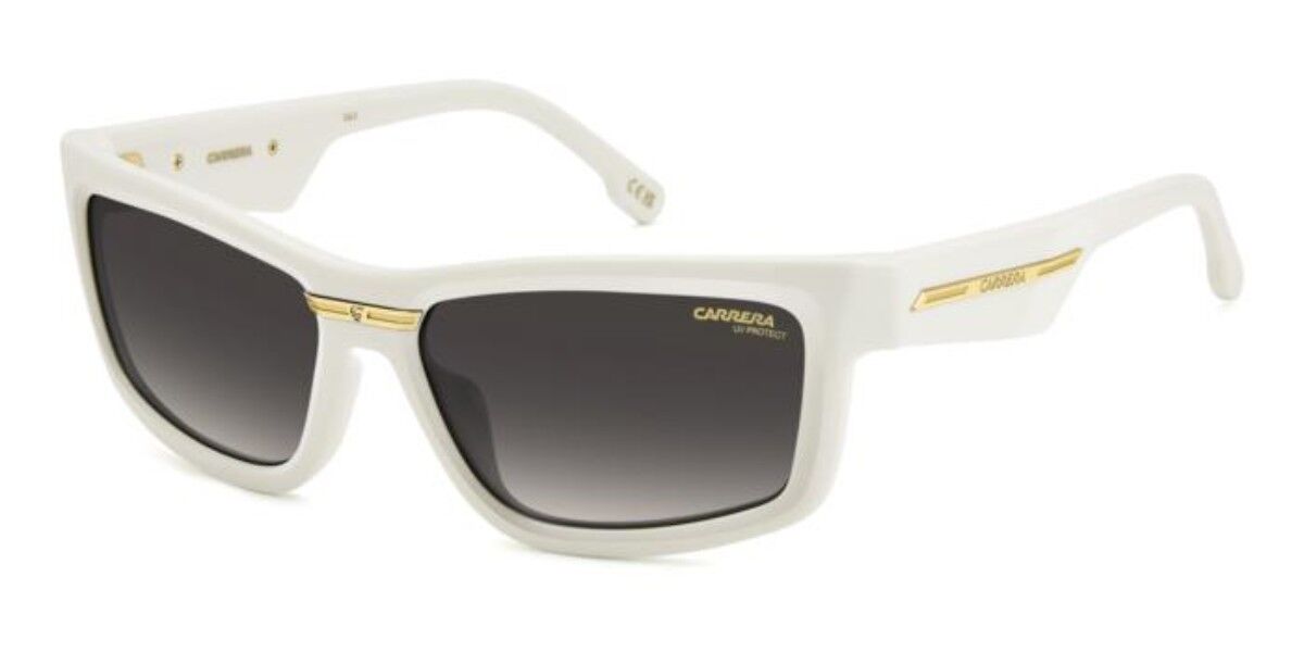 Carrera VICTORY C 21/S SZJ/9O, White frame, Gradient Dark Grey lenses