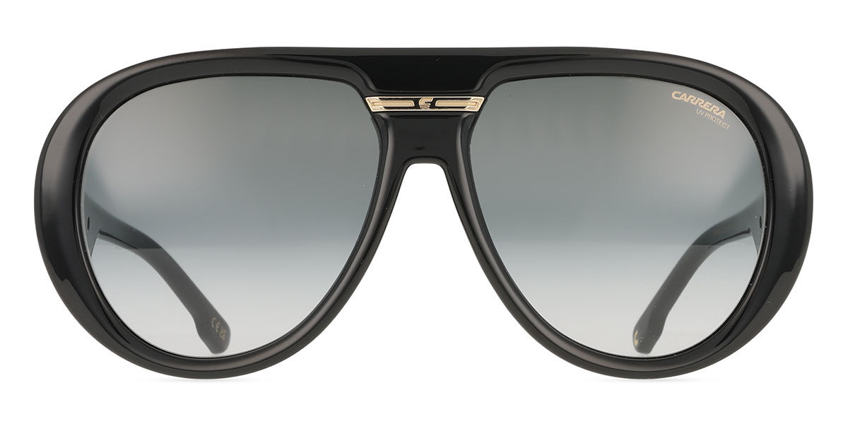 Carrera VICTORY C 22/S 807/9O, Black frame, Gradient Dark Grey lenses