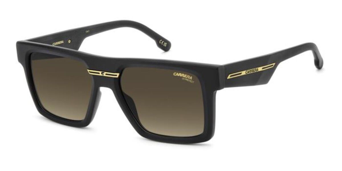 Carrera VICTORY C 25/S 003/86, Black frame, Triple Gradient Black Brown Green lenses
