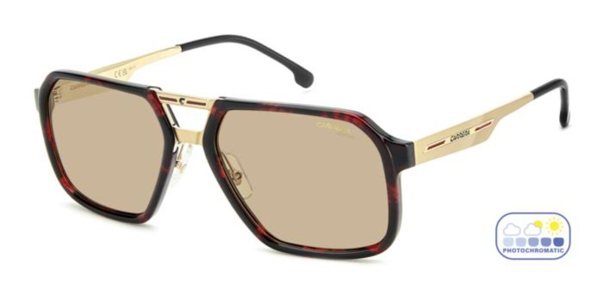 Carrera VICTORY C 27/S 0UC/II, Red frame, Brown Photochromic lenses