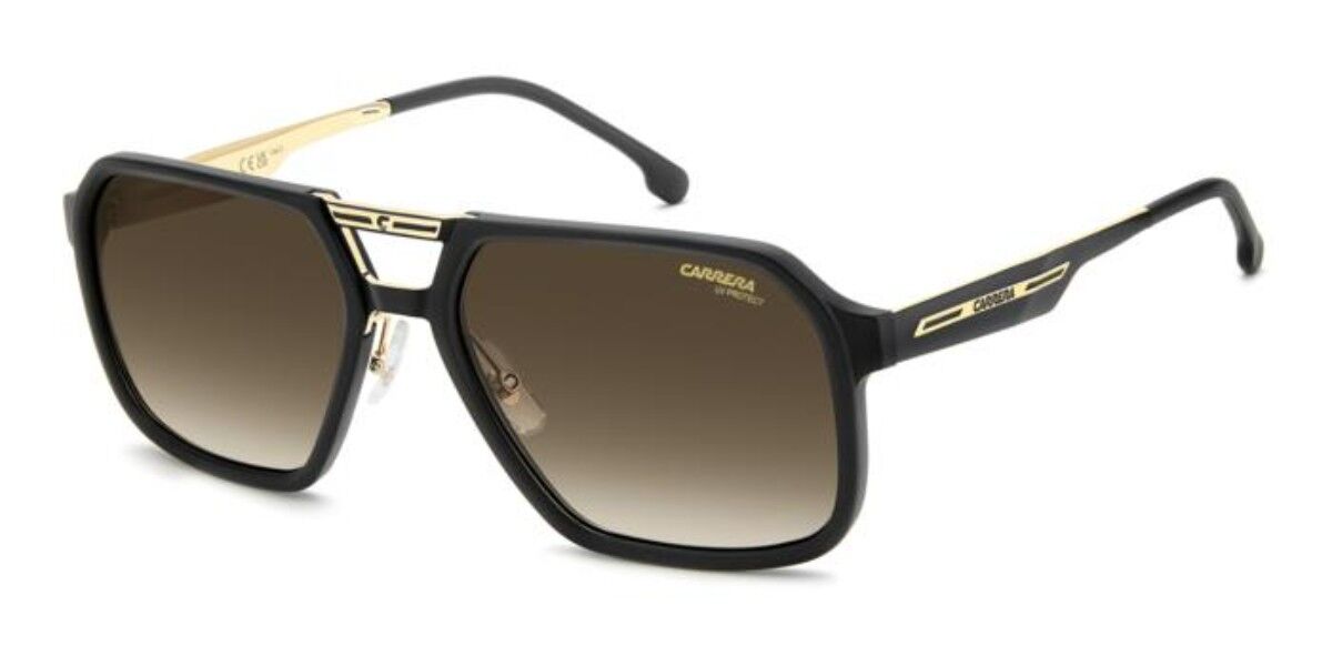Carrera VICTORY C 27/S I46/86, Black frame, Triple Gradient Black Brown Green lenses