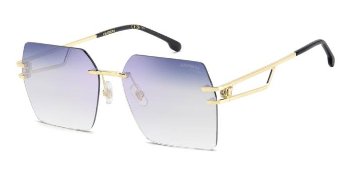 Carrera CA 3102/S/BB J5G/K6, Gold frame, Gradient Blue lenses