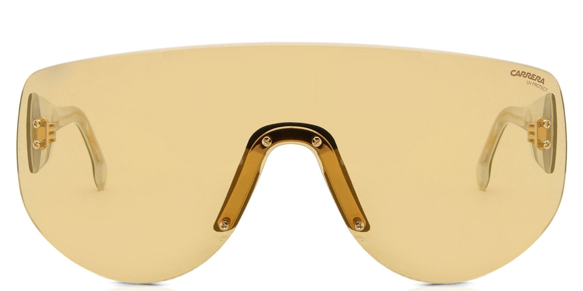 Carrera FLAGLAB 12 4CW/ET, Black frame, Yellow Mirror lenses