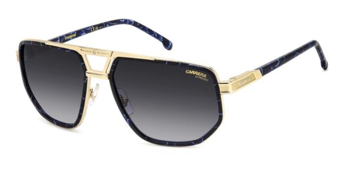 Carrera 1072/S KY2/9O, Blue frame, Gradient Dark Grey lenses