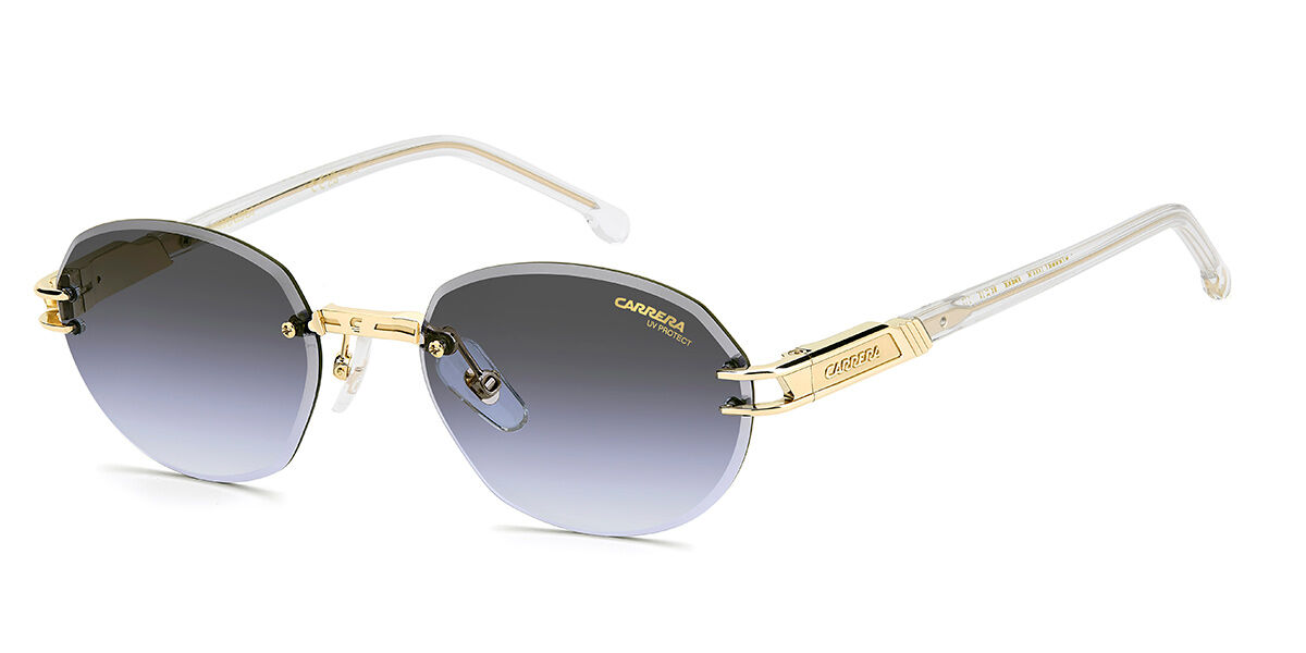 Carrera 1088/S 2F7/GB, Gold frame, Gradient Blue Grey lenses