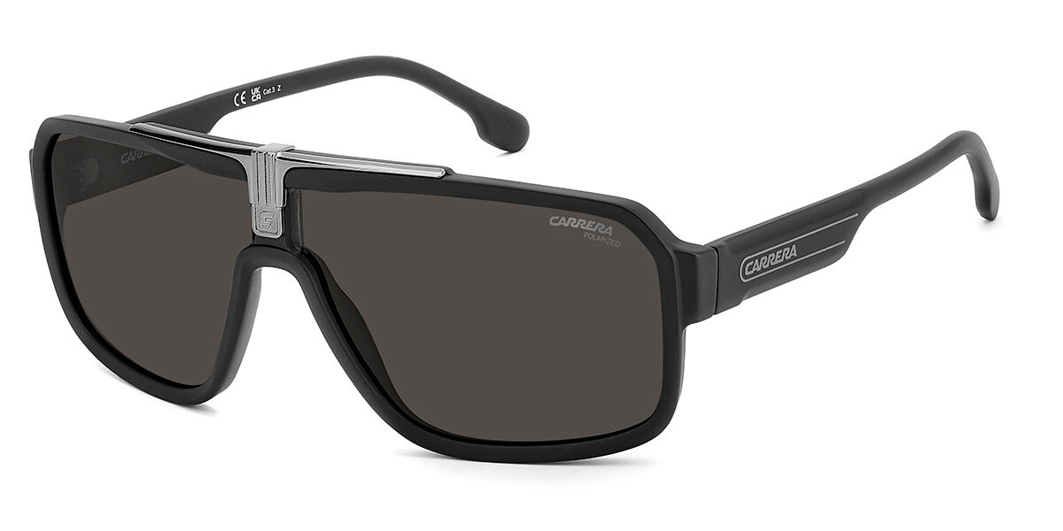 Carrera 1091/S Polarized RZZ/M9, Black frame, Grey Polarized lenses