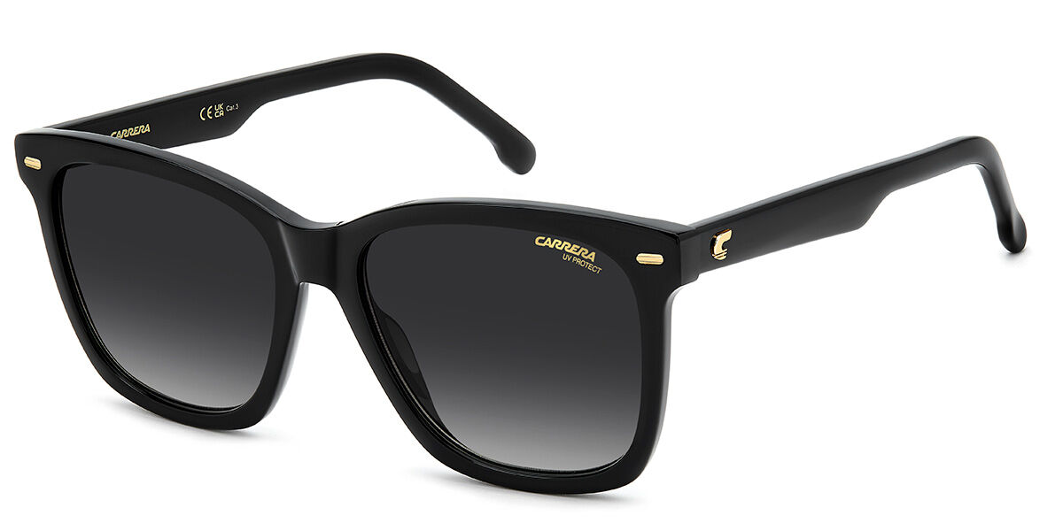 Carrera 3113/S 807/9O, Black frame, Gradient Grey lenses