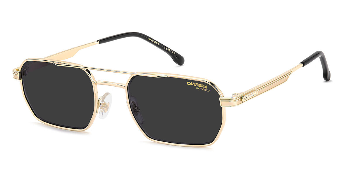 Carrera 389/S 000/IR, Gold frame, Grey lenses