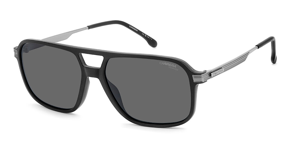 Carrera 390/S Polarized RZZ/M9, Black frame, Grey Polarized lenses