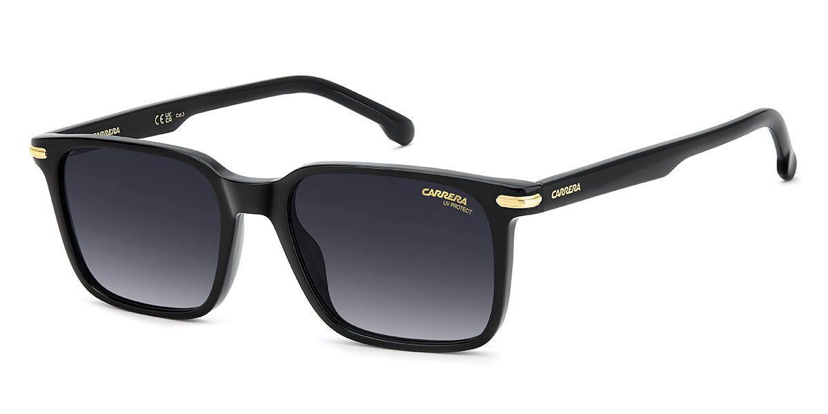 Carrera 391/S 807/9O, Black frame, Gradient Grey lenses