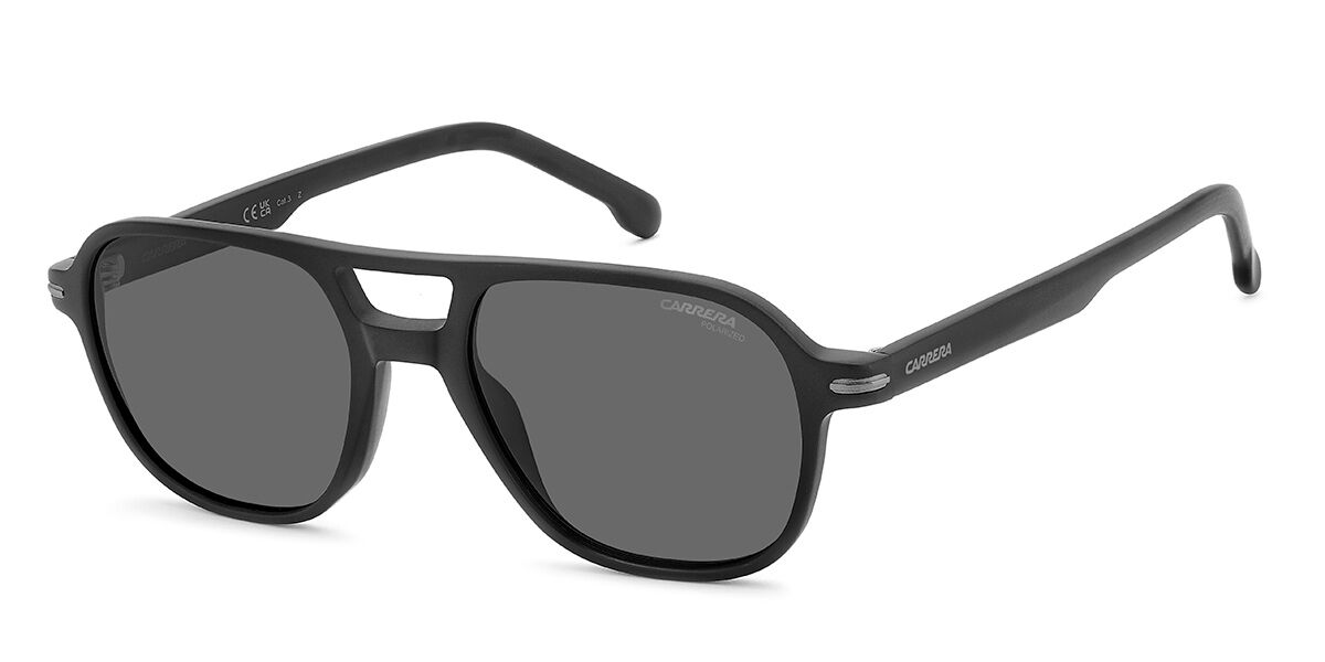 Carrera 392/S Polarized 003/M9, Black frame, Grey Polarized lenses