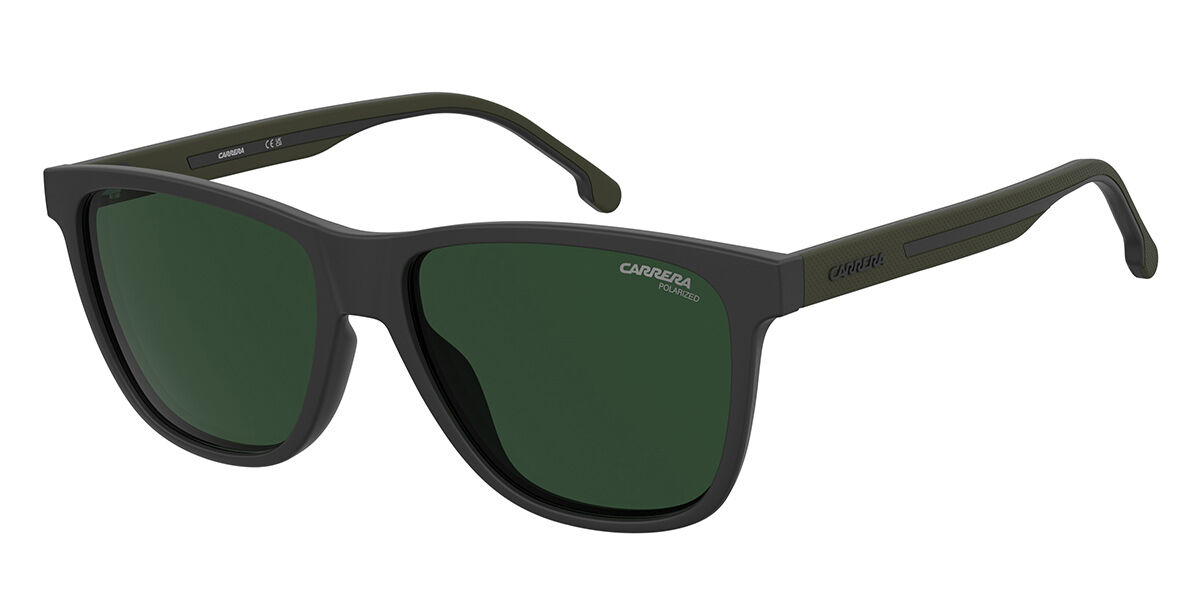 Carrera C SPORT 20/S Polarized 7ZJ/UC, Black frame, Green Polarized lenses