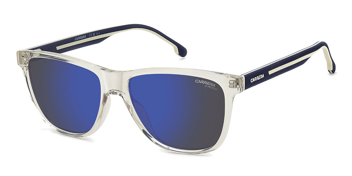 Carrera C SPORT 20/S C10/XT, Brown frame, Blue Grey Mirror lenses