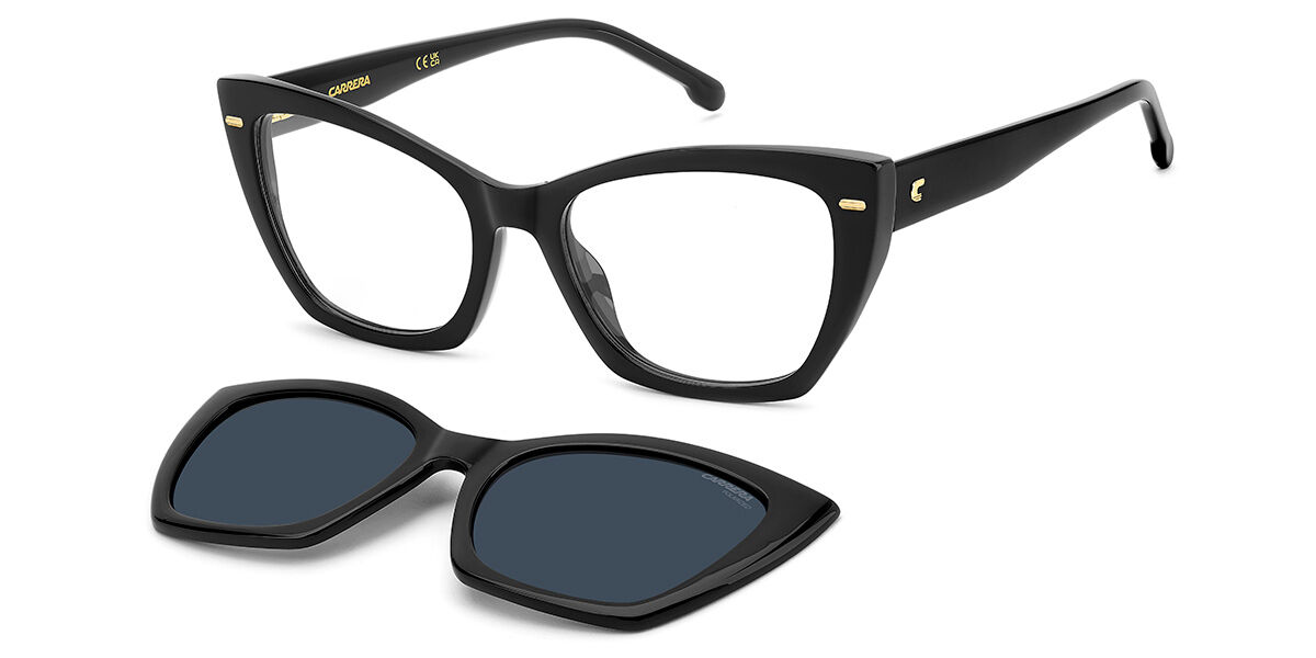 Carrera CA 3036/C with Clip-On 807/C3, Black frame