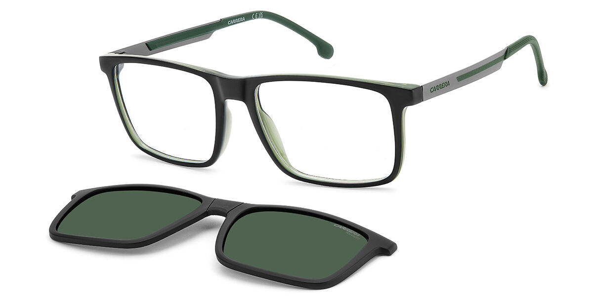 Carrera CA 8941/C with Clip-On 3OL/UC, Black frame